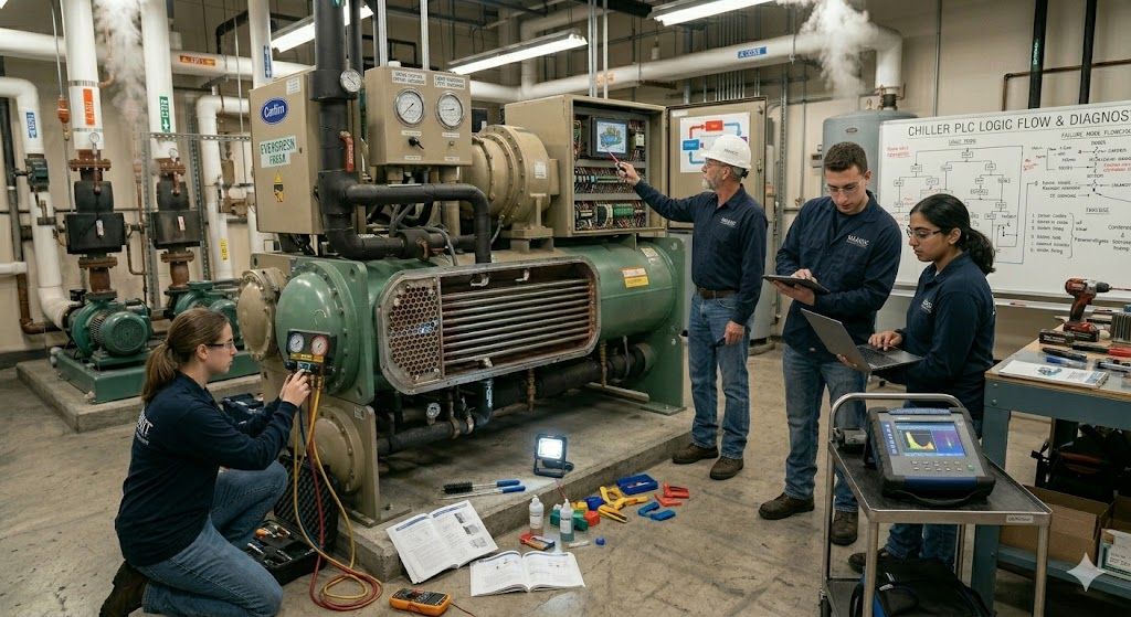 Chiller system operation training