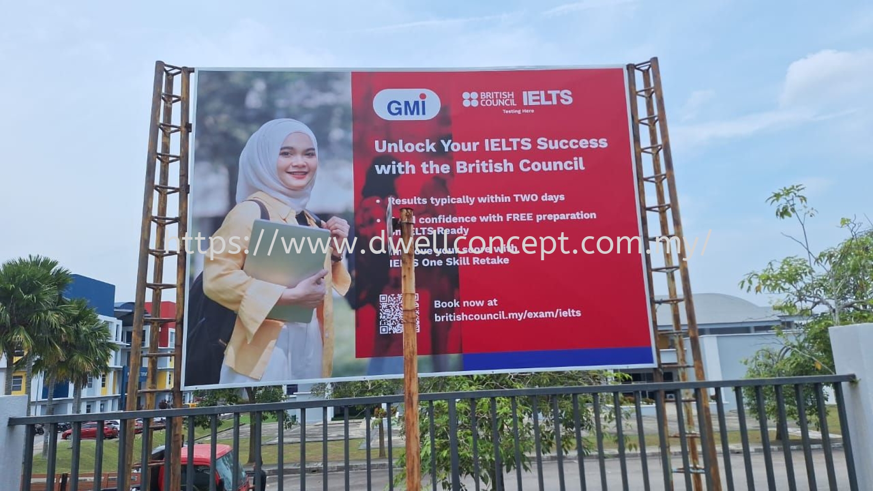 OUTDOOR ALUMINIUM BILLBOARD INSTALLATION SERVICE AT BANGI | KAJANG | SEMENYIH