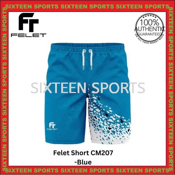 Felet Short CM207  (RED or BLUE)