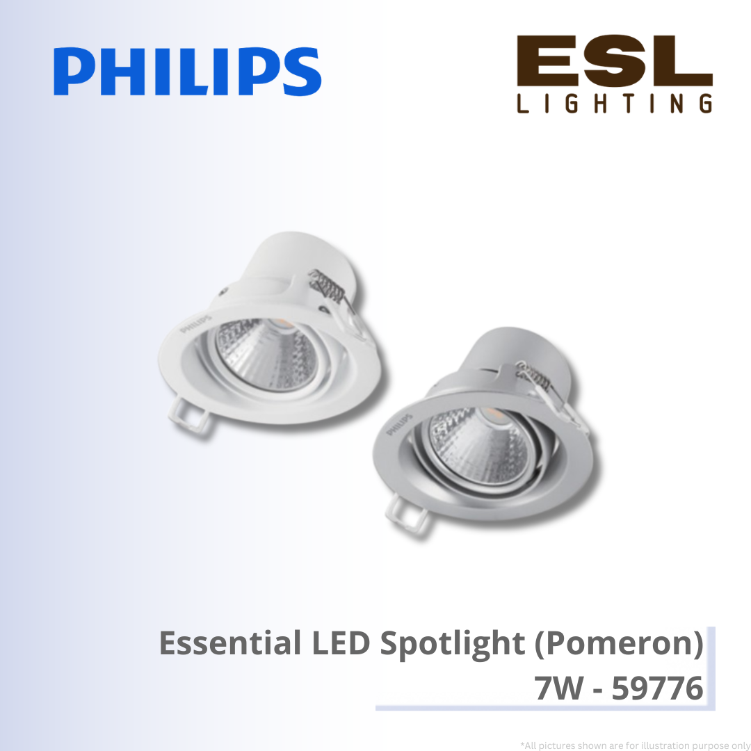 PHILIPS Essential LED Spotlight (Pomeron) 7W - 59776