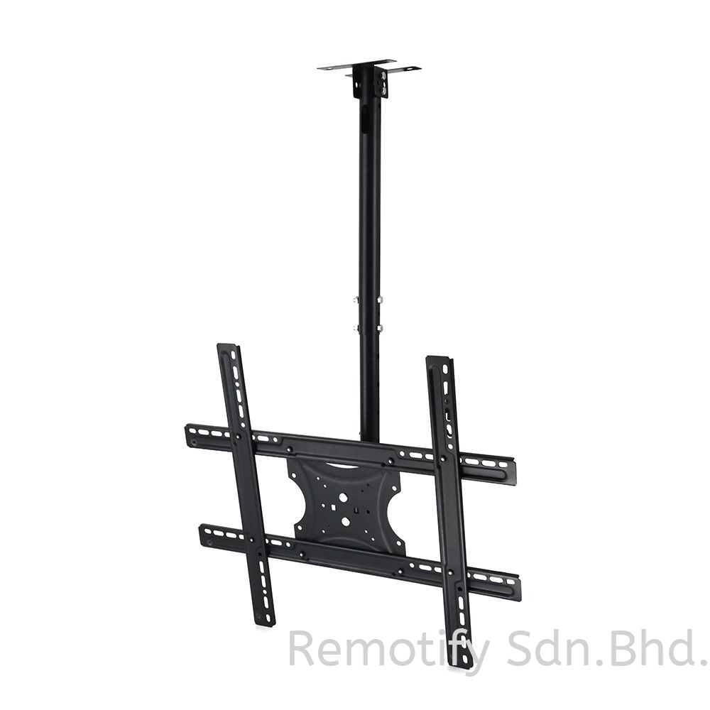 DN06 Ceiling TV Mount Bracket for 32"-65" TVs | 360掳 Swivel Adjustable Ceiling TV Holder | VESA 600x400mm | 30kg Load