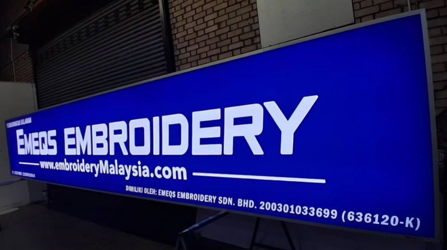 FLICKERLESS FLAT LIGHTBOX SIGNAGE MANUFACTURER IN JOHOR, TAMAN JOHOR JAYA & TAMAN SUTERA UTAMA
