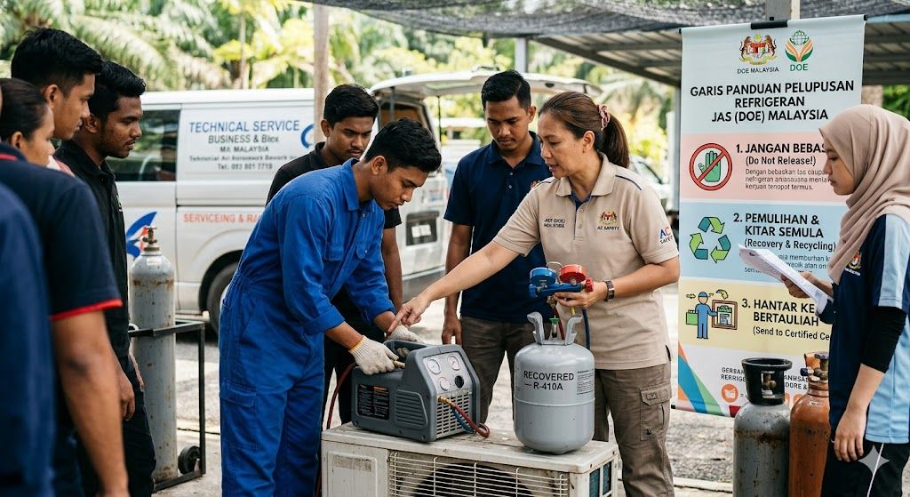 refrigerant disposal regulations Malaysia