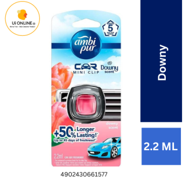 AMBI PUR CAR MINI CLIP AIR FRESHENER 2ML (Downy)