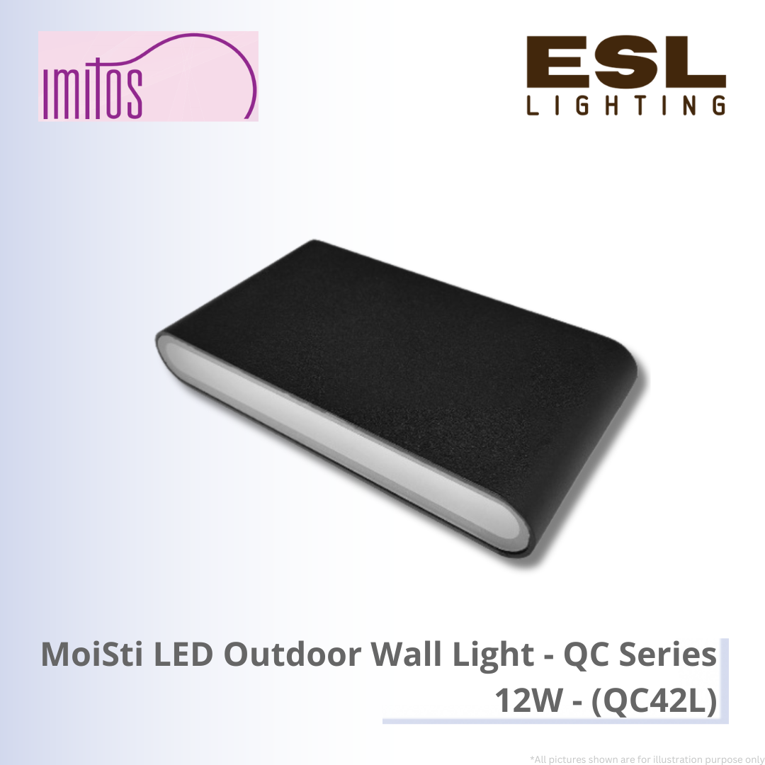 IMITOS MoiSti LED Outdoor Wall Light (QC Series) 12W - QC42L