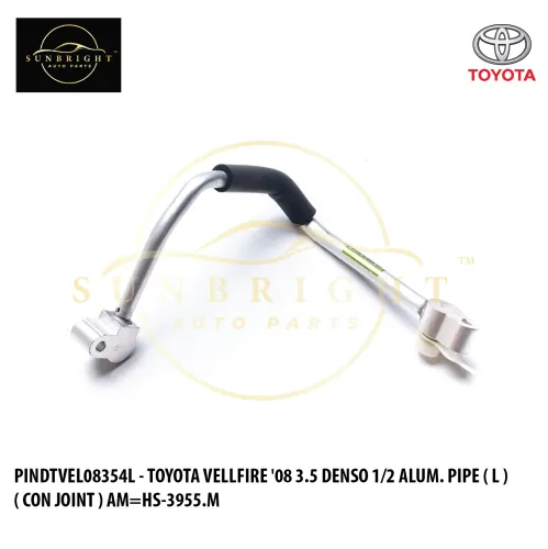 PINDTVEL08354L - TOYOTA VELLFIRE '08 3.5 DENSO 1/2 ALUM. PIPE ( L ) ( CON JOINT ) AM=HS-3955.M