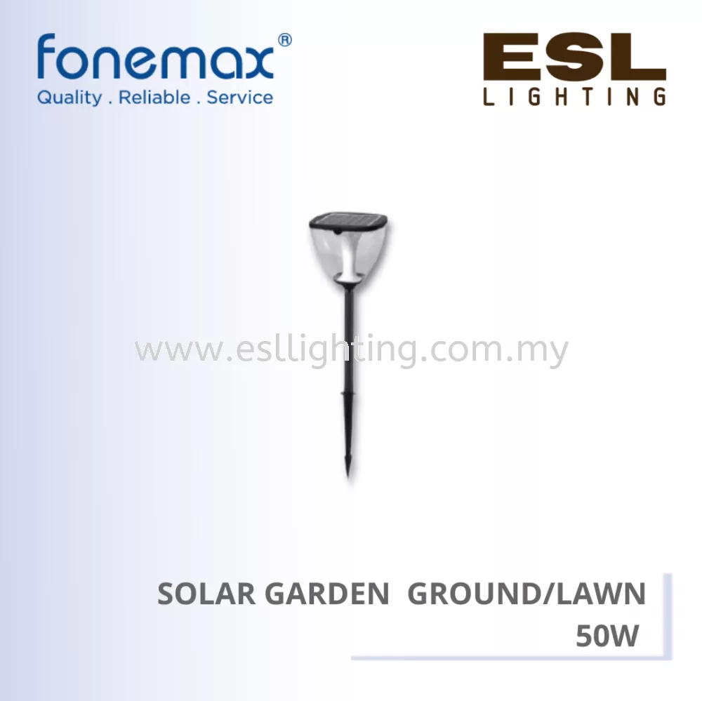 FONEMAX SOLAR GARDEN  GROUND/LAWN  50W