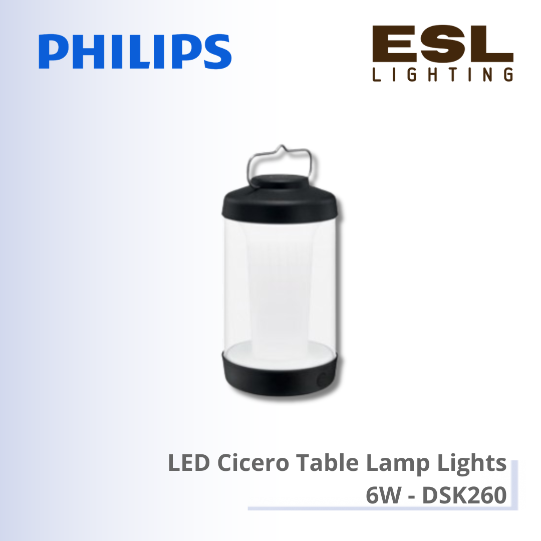 PHILIPS LED Cicero Table Lamp Lights 6W - DSK260