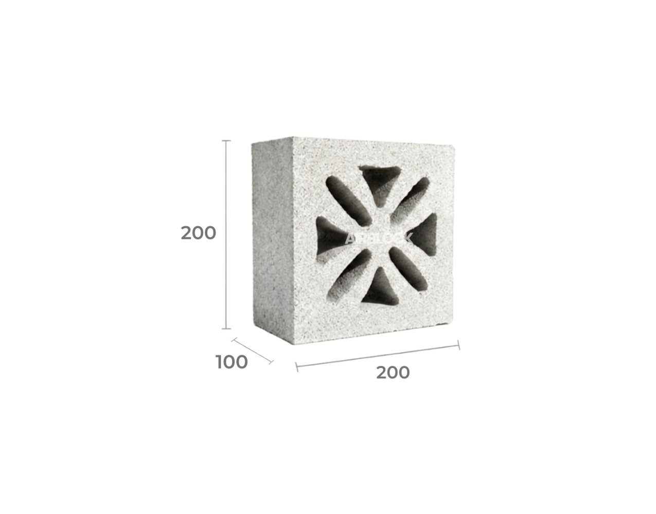 Airblock Prism Edge Ventilation Block - AB#007