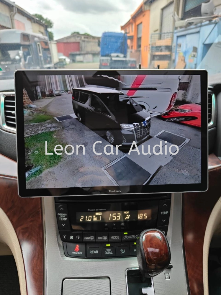 Leon Toyota Vellfire Alphard anh20 OEM 13" android wifi gps 360 camera player