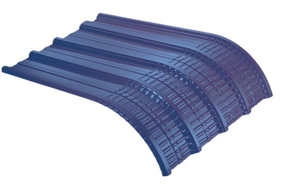 Metal Roof Crimp Curve