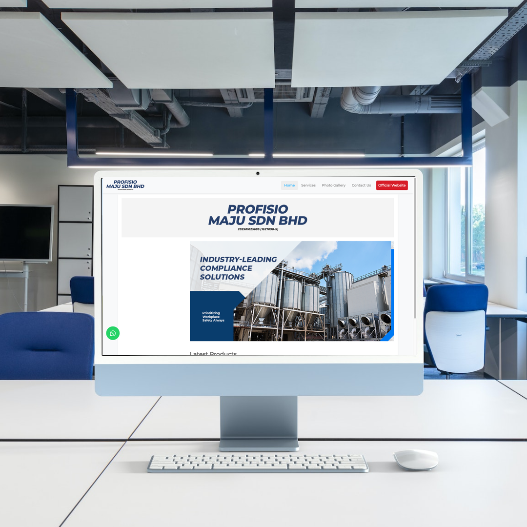 Industrial Equipment & Engineering Web Design | SEO | Digital Marketing | Kuala Lumpur