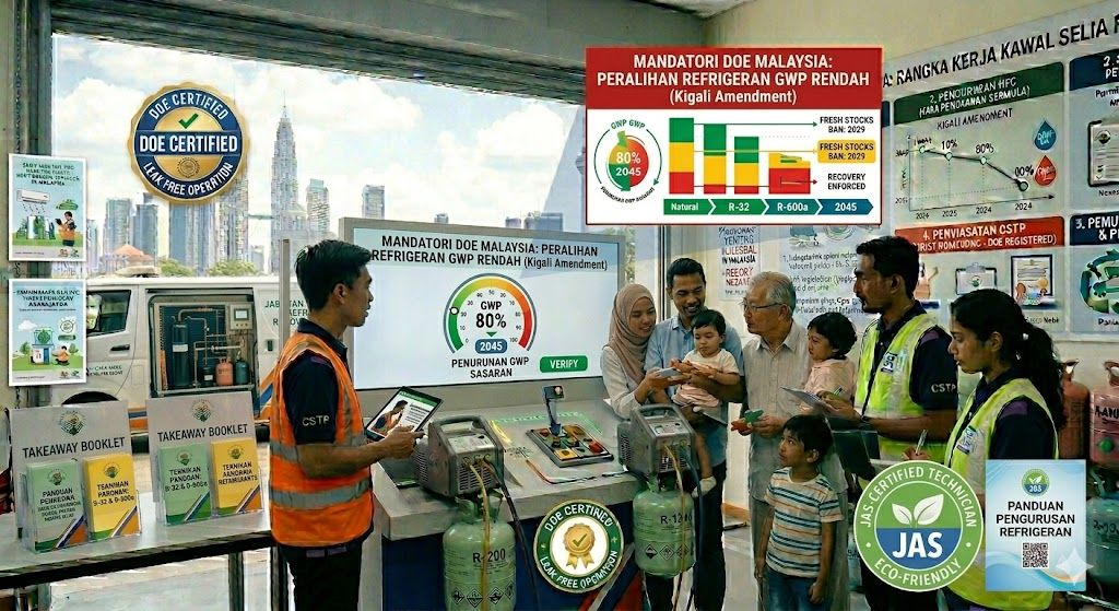 low GWP refrigerant regulations Malaysia DOE