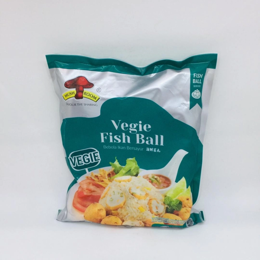 Mushroom Vegie Fish Ball蘑菇牌海鮮菜丸500g