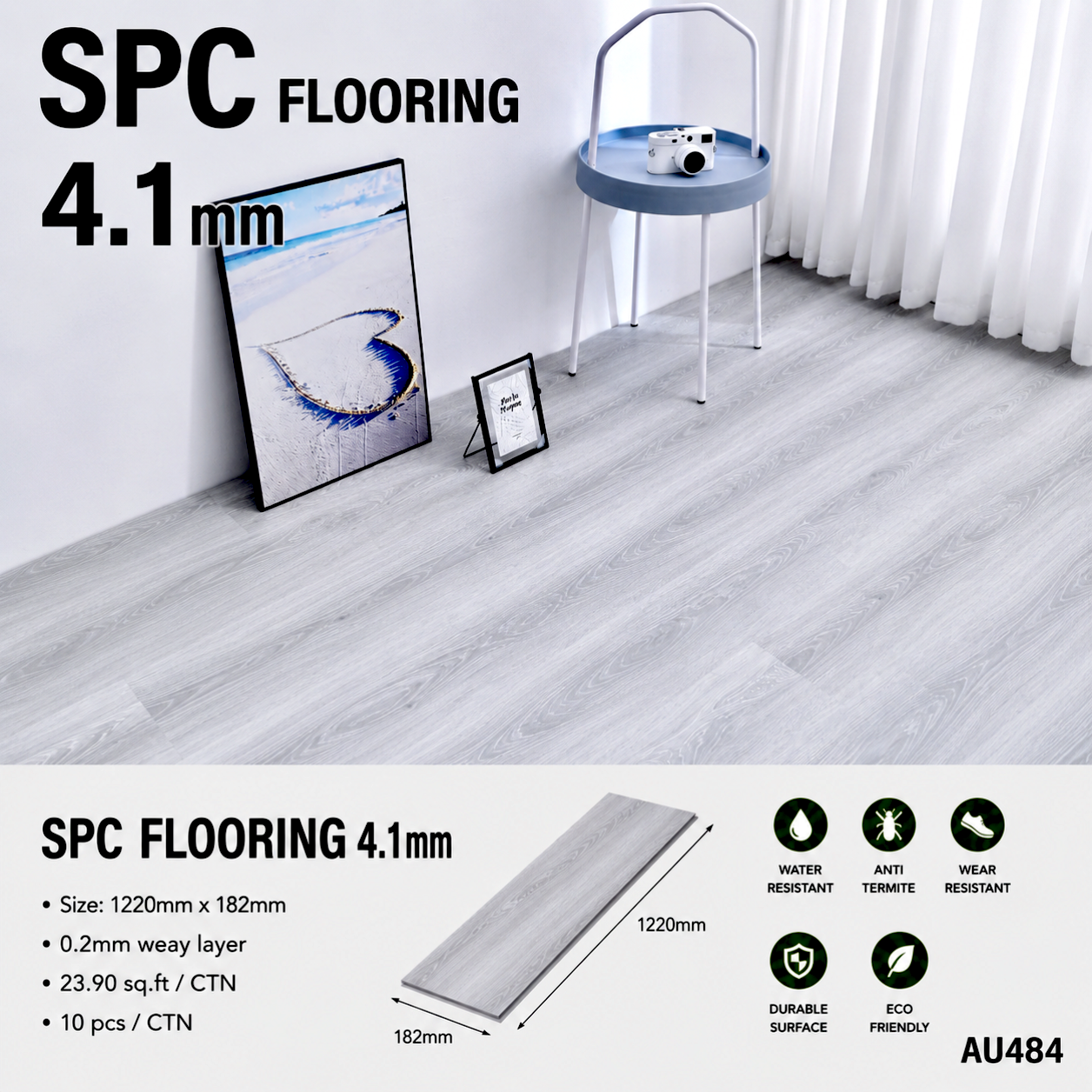 SPC FLOORING 4.1MM COLLECTION
