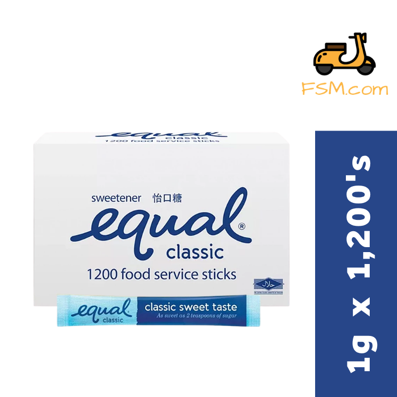 Equal Classic Sugar Replacement 1g (1,200s)