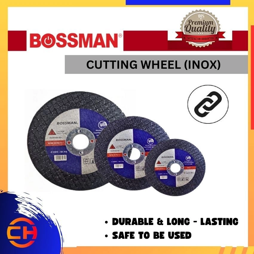 BOSSMAN DIAMOND CUTTING WHEEL BCS4 CUTTING WHEEL ( INOX ) 