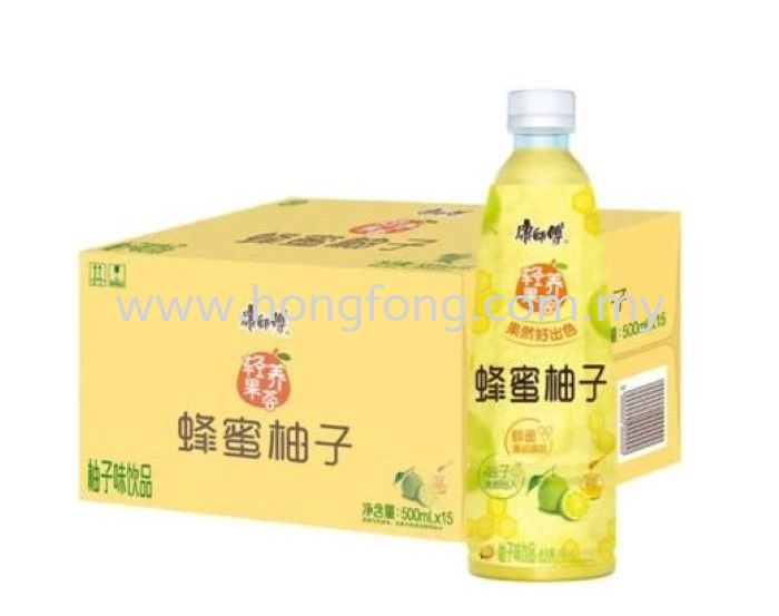 KANG SHI FU(ENG)0.5L-HONEY POMELO康师傅 蜂蜜柚子味(15*500ML)