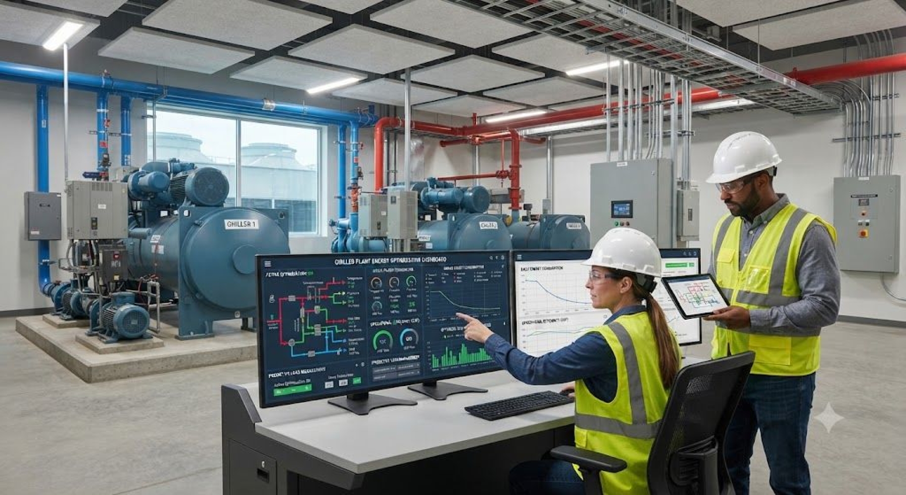 Chiller plant energy optimization engineering