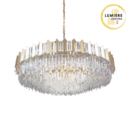 Post Modern Nordic Luxury Gold Chandelier Light