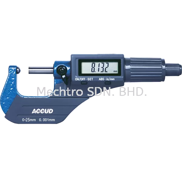 "ACCUD" Digital Spherical Anvil Tube Micrometer Series 331