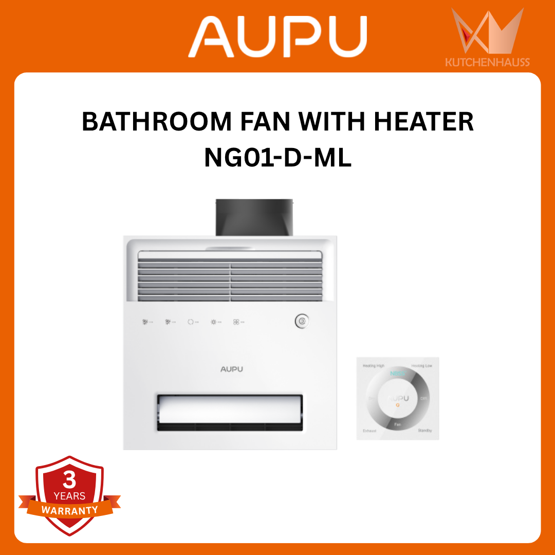 AUPU - Bathroom Fan with Heater | NG01-D-ML