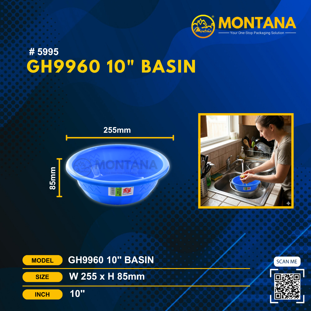 (5995) GH9960 10" BASIN