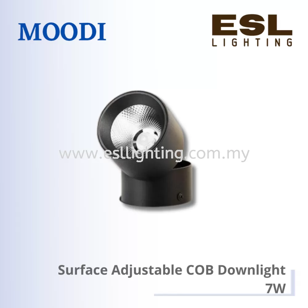 MOODI Surface Adjustable COB Downlight Round 7W - 1115
