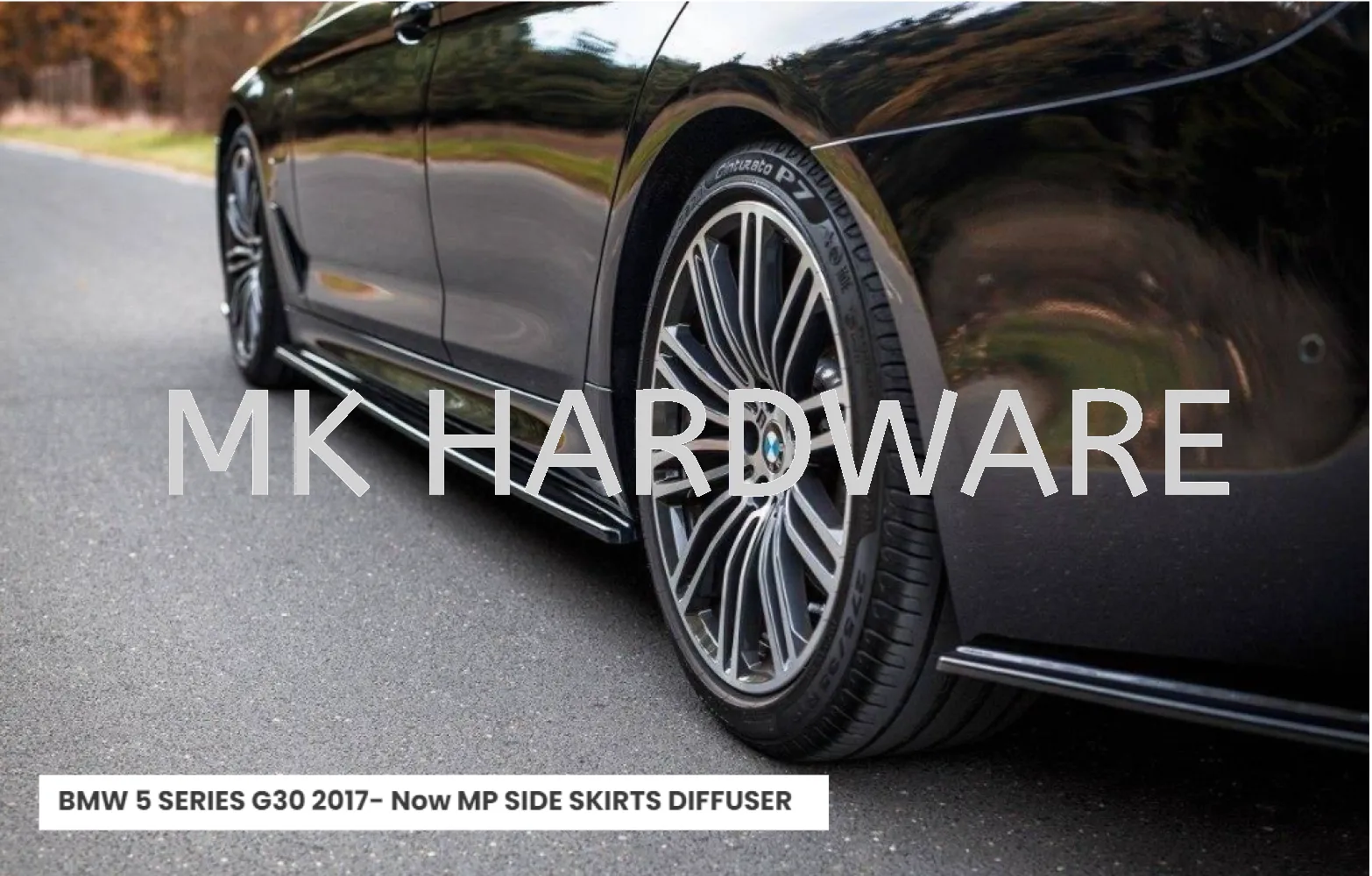 BMW 5 SERIES G30 2017- Now MP SIDE SKIRTS DIFFUSER