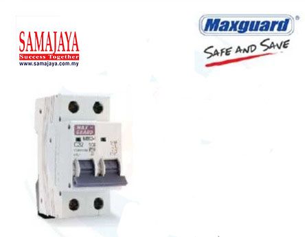 Maxguard 16A 2 Pole MCB