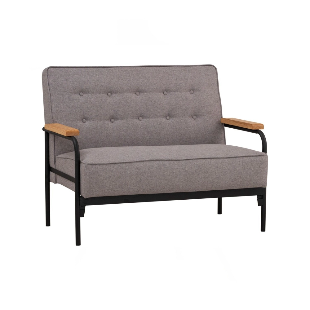 Dzire 2 Seater Sofa - Grey