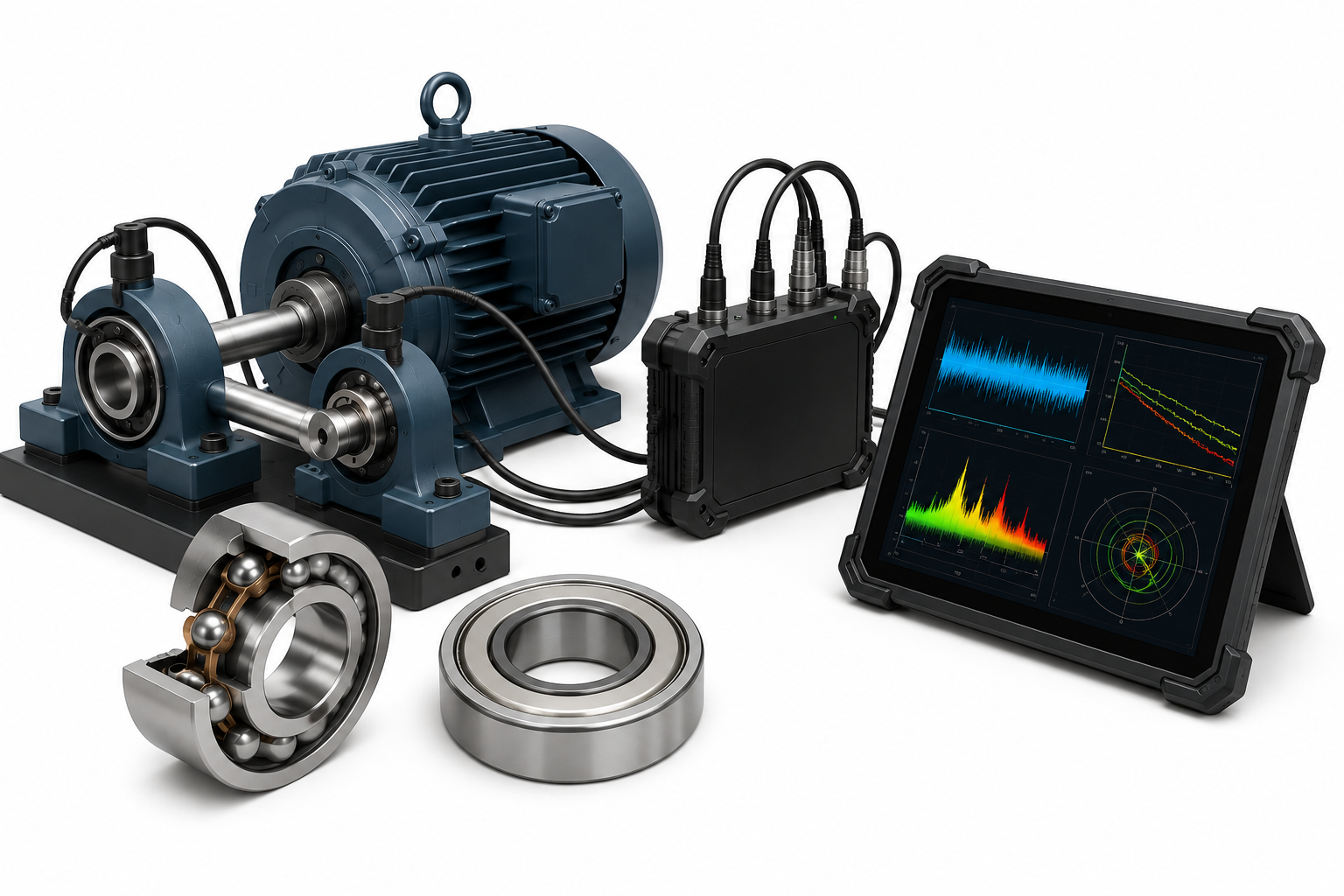 Electric Bearing Performance Degradation Analysis