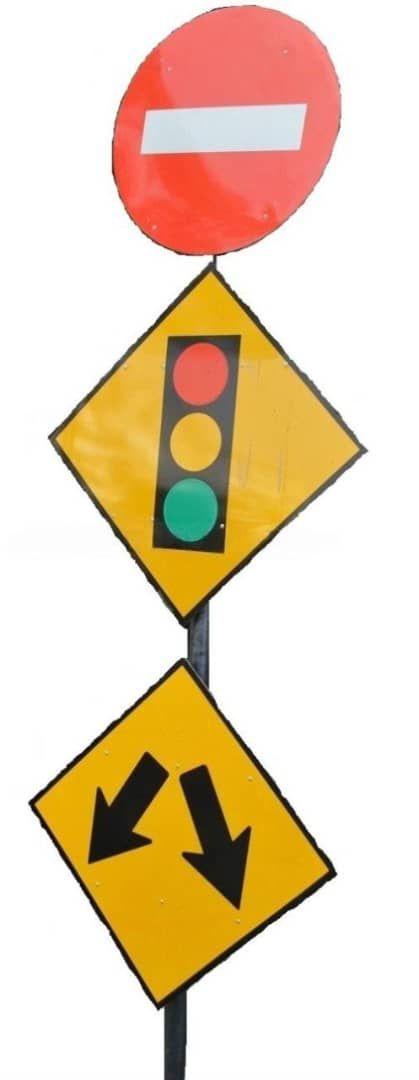 TRAFFIC LIGHT SIGN