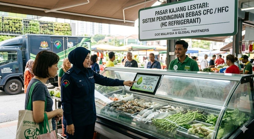 sustainable refrigeration system Malaysia DOE