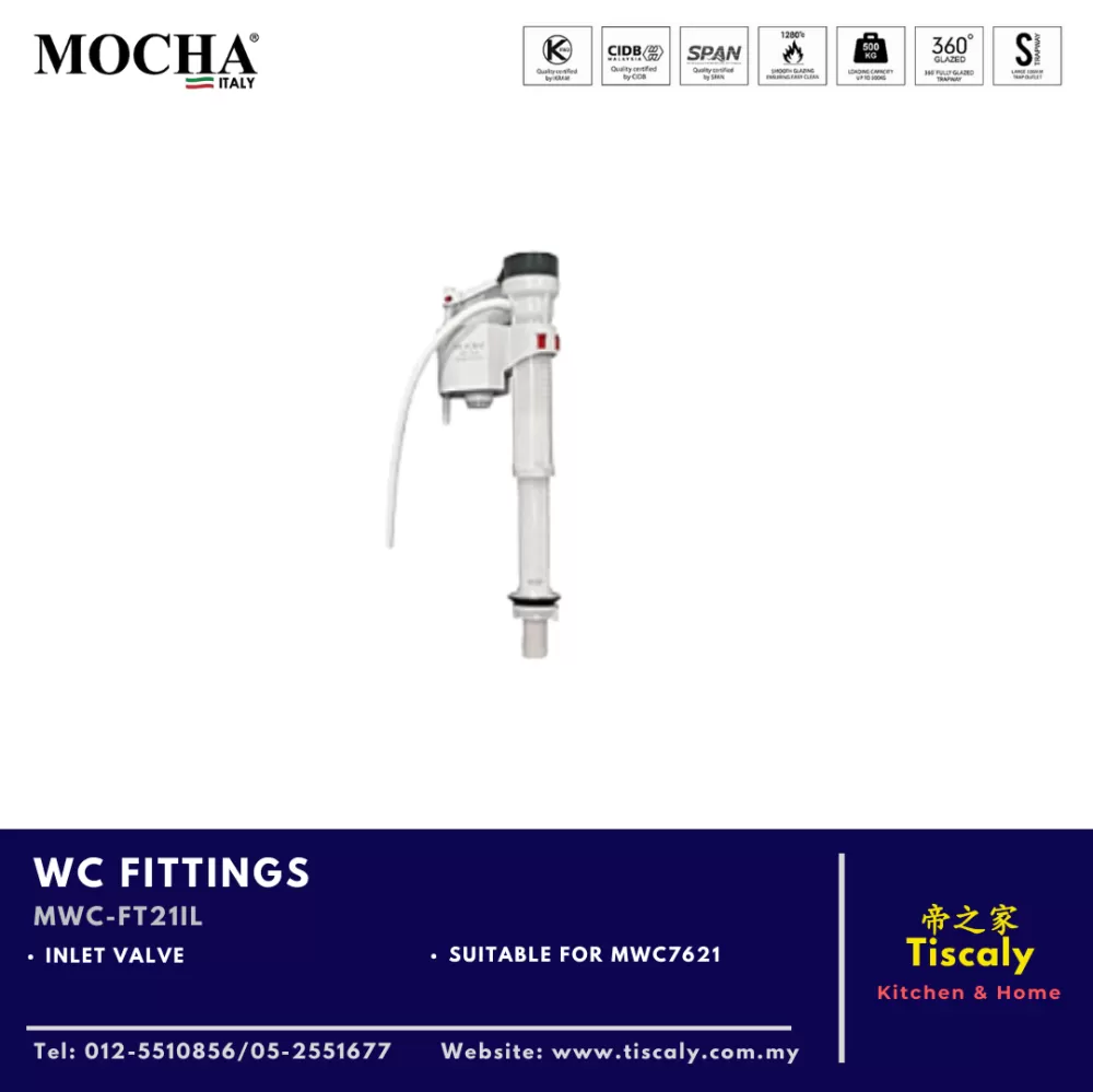 MOCHA WC FITTINGS MWC-FT21IL