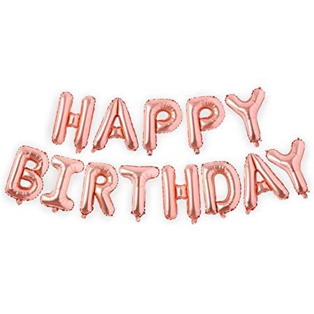 Happy Birthday Foil Set