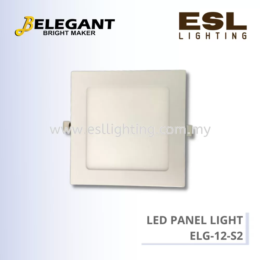 BELEGANT LED RECESSED DOWNLIGHT SQUARE 12W - ELG-12-S2
