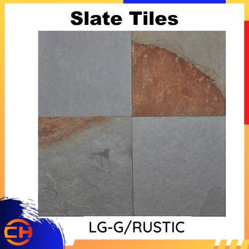 SLATE TILES Legostone Panels ( 30cm x 30cm )LG-G/Rustic