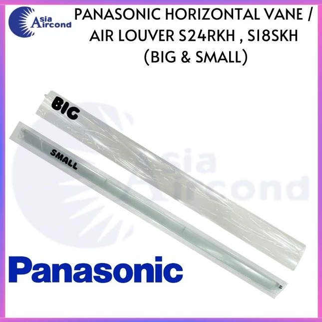 PANASONIC AIRCOND HORIZONTAL VANE AIR LOUVER S24RKH S18SKH BIG SMALL FLAP WIND DEFLECTOR AIR SWING BLADE REPLACEMENT PART