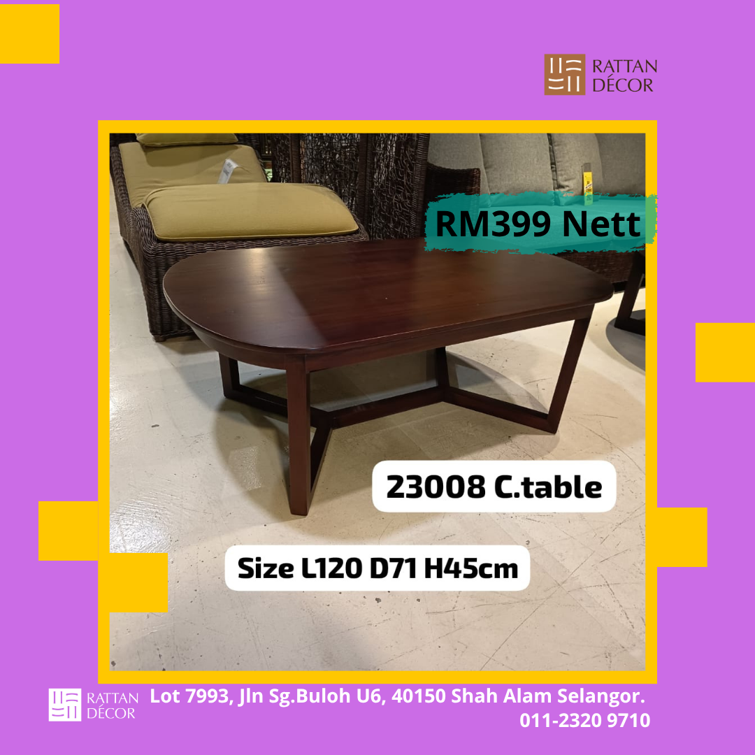 Round coffee table