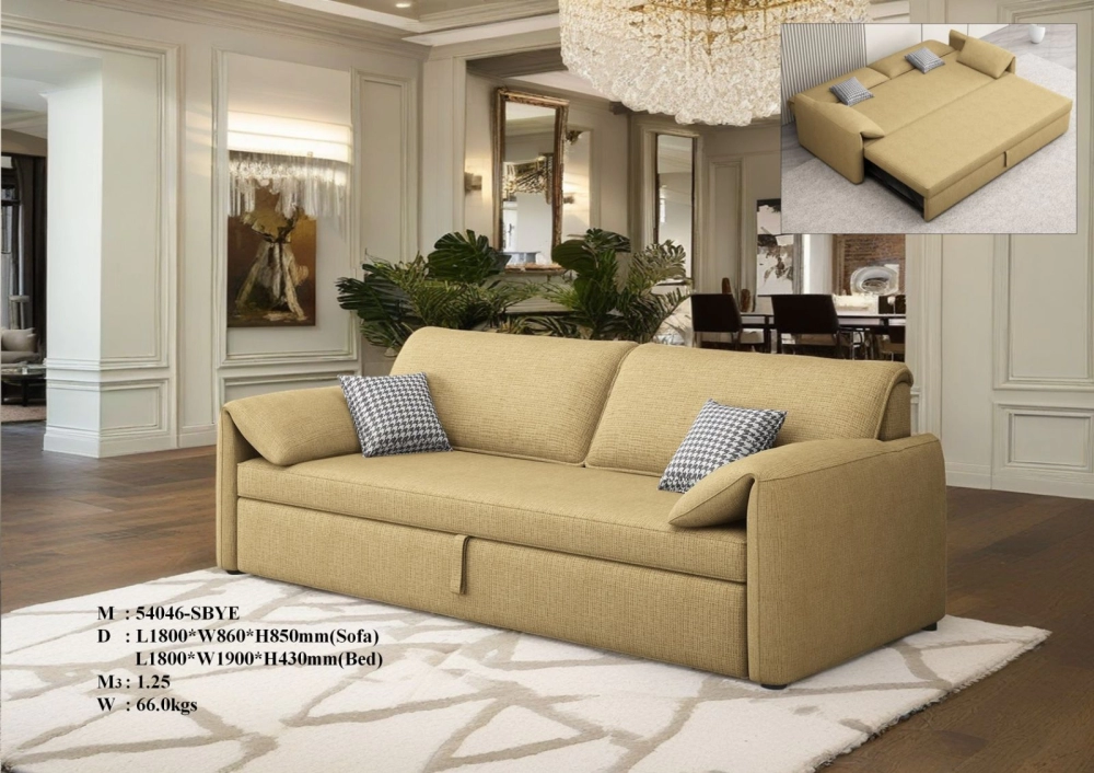 Dee Sofa Bed (Yellow)