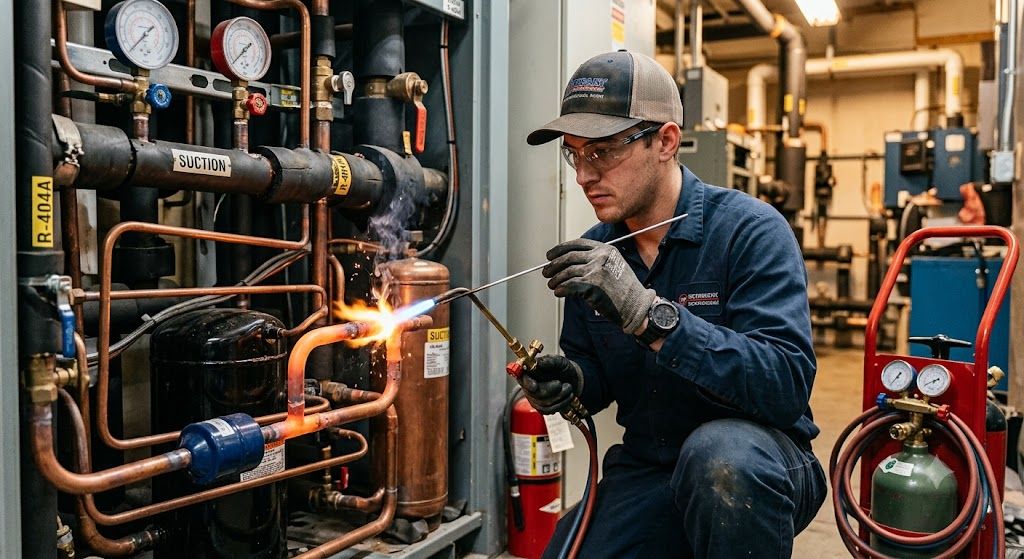 silver brazing refrigeration systems