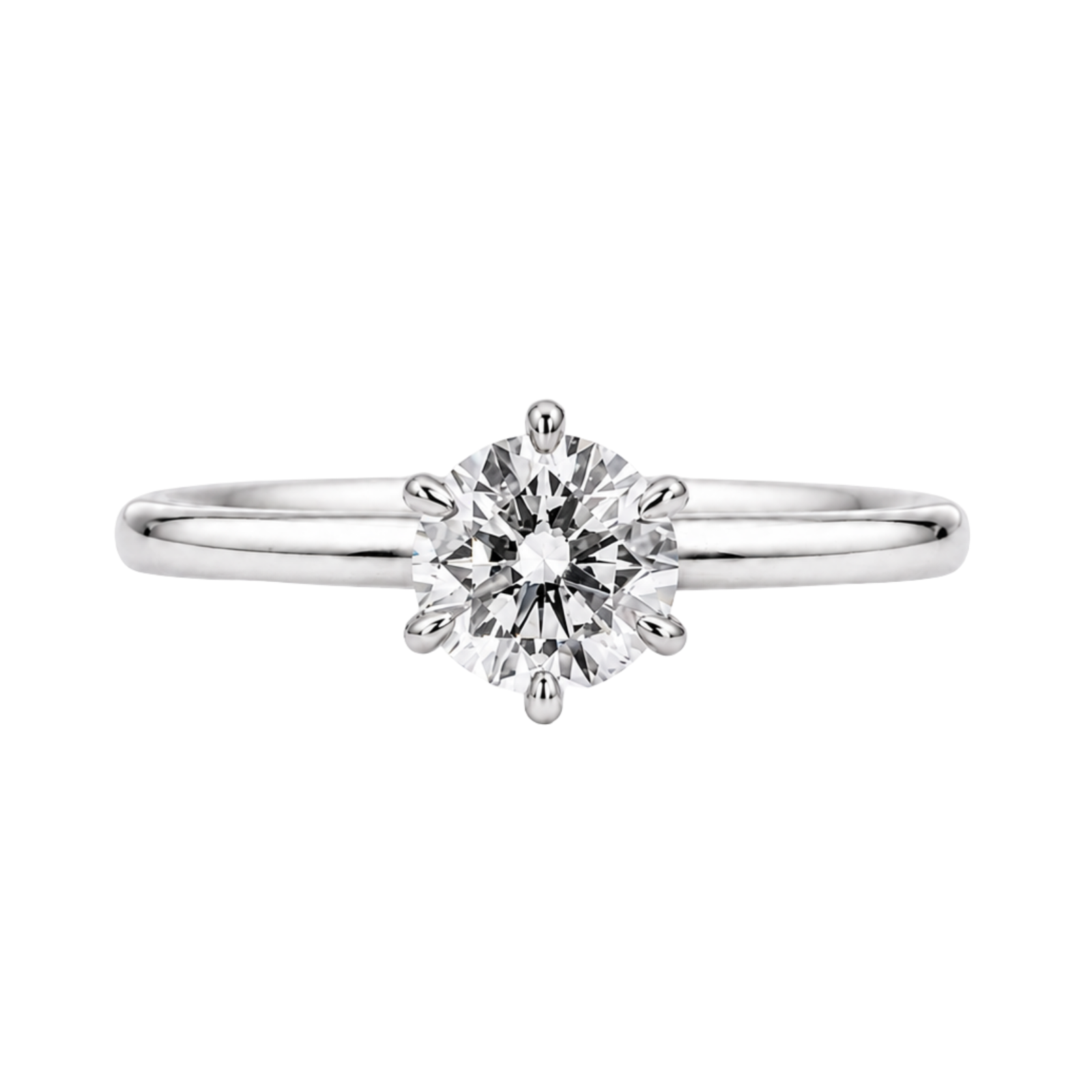 Roman & Co庐 Tessia Classic Solitaire Engagement Ring