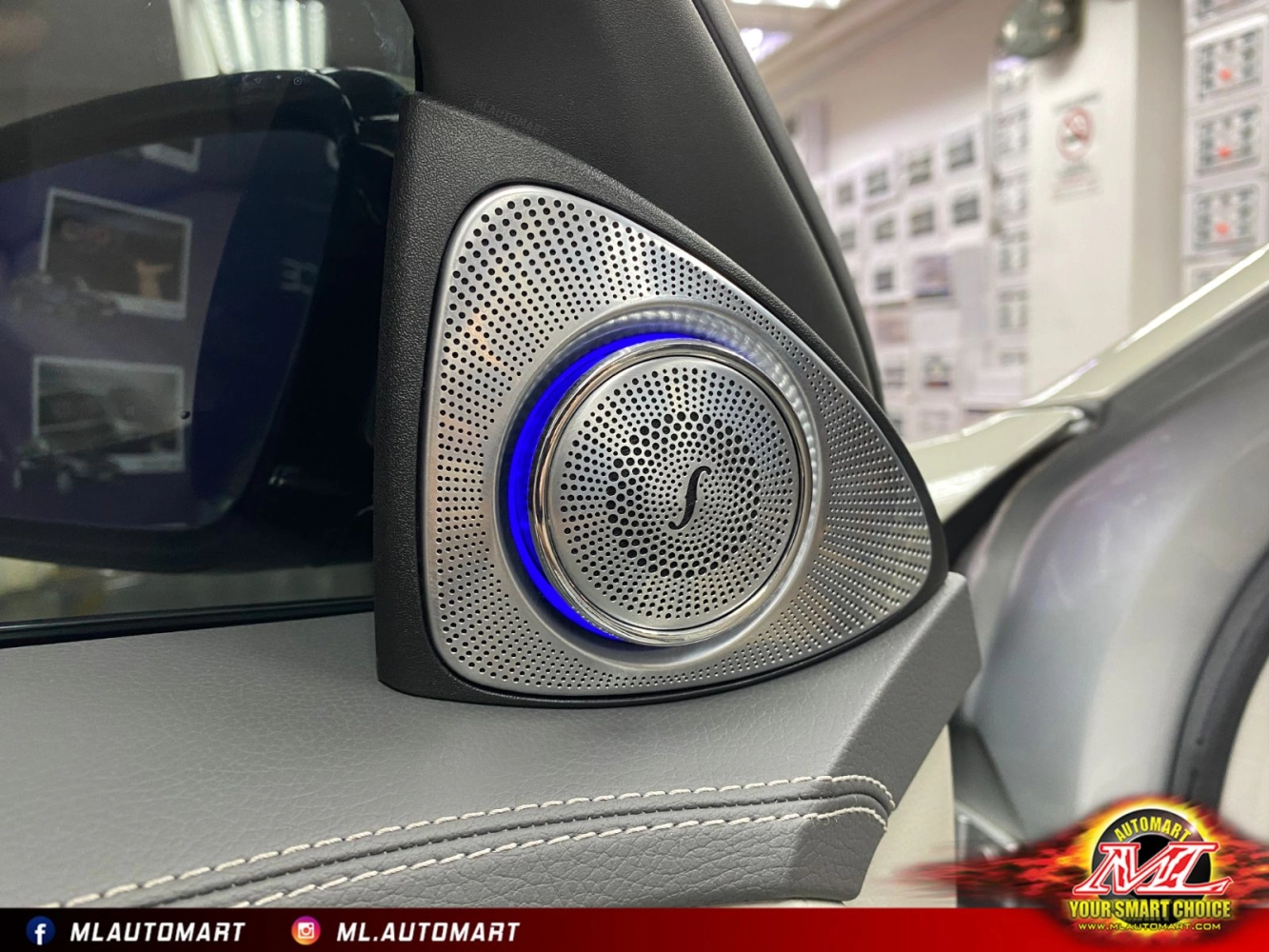 Mercedes Benz S Class W222 Burmester 3D Rotary Tweeter