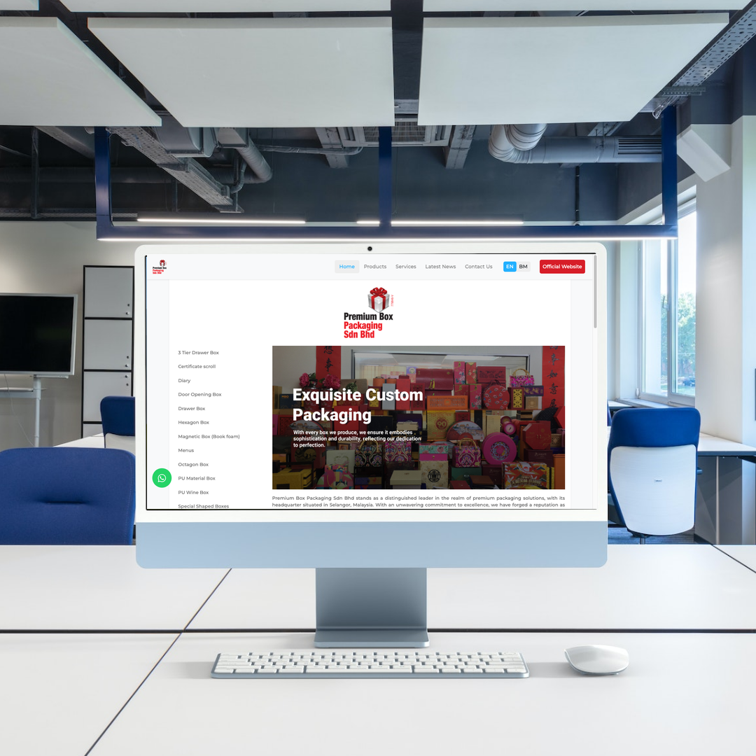 Manufacturing & Industrial Products Web Design | SEO | Digital Marketing | Kuala Lumpur
