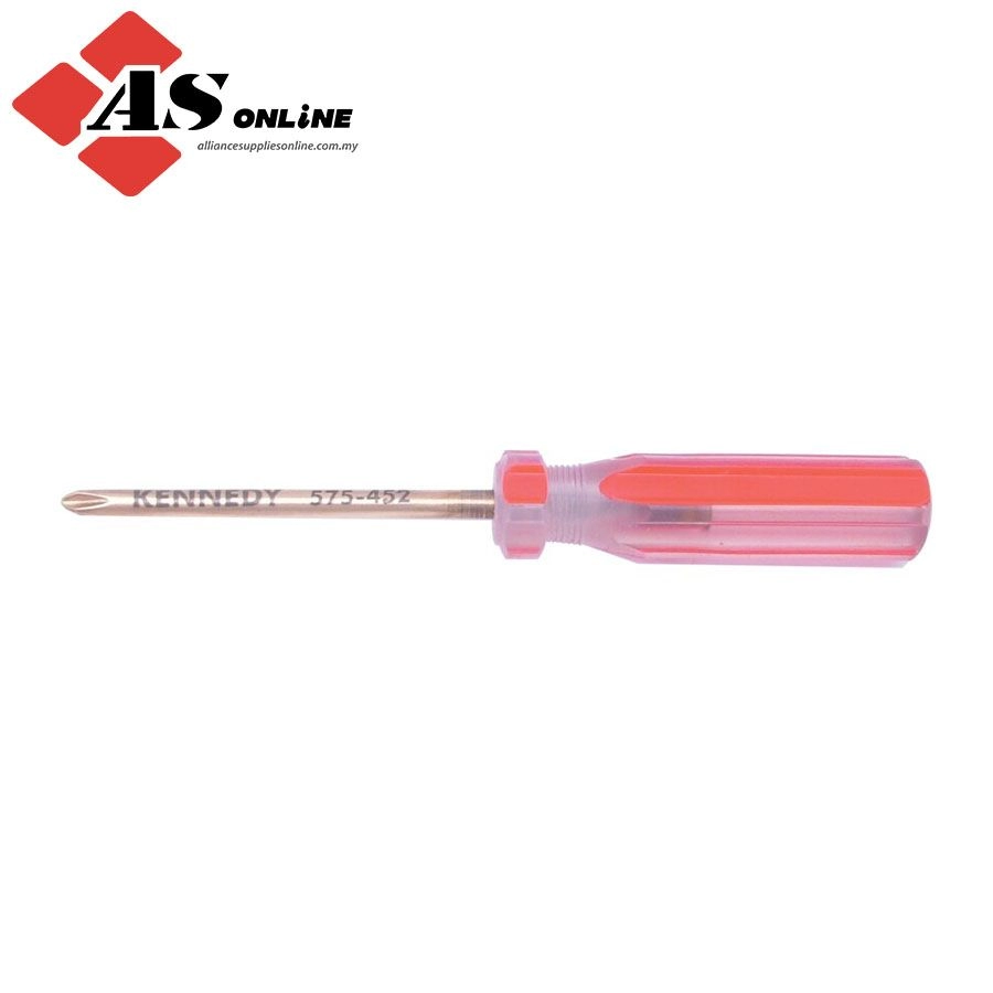 KENNEDY Non-Sparking Screwdriver Pozi PZ1 x 75mm / Model: KEN5754602K