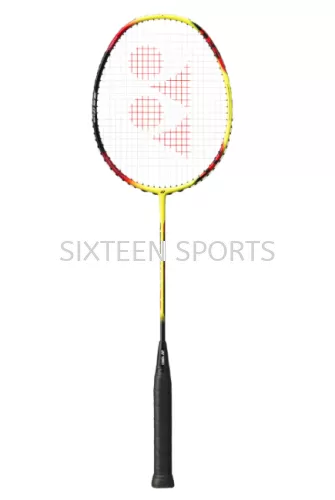 Yonex Astrox 0.7 DG Yellow Black Badminton Racket (C/W Yonex BG5 match string & Ac109 Overgrip)