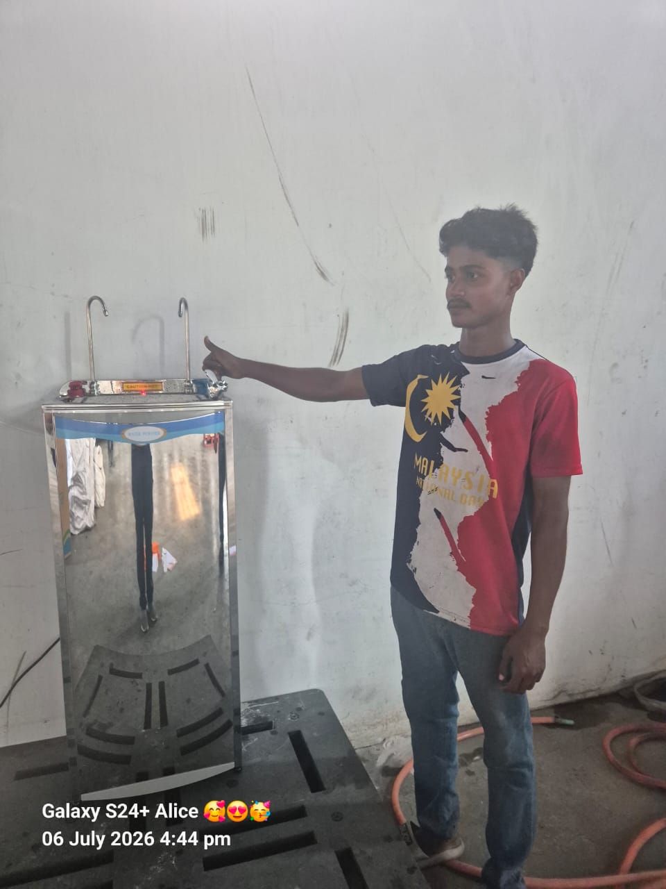 Factory business owner purchased and we have installed water cooler for the factory workers and they have safe and clean water.  & PUREFLOW COMMERCIAL WATER SOLUTIONS SDN BHD