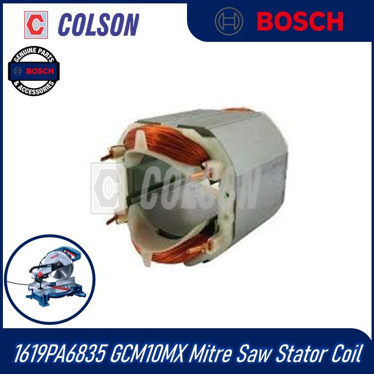 COLSON BOSCH 1619PA6835 GCM10MX Mitre Saw Stator Coil / Field