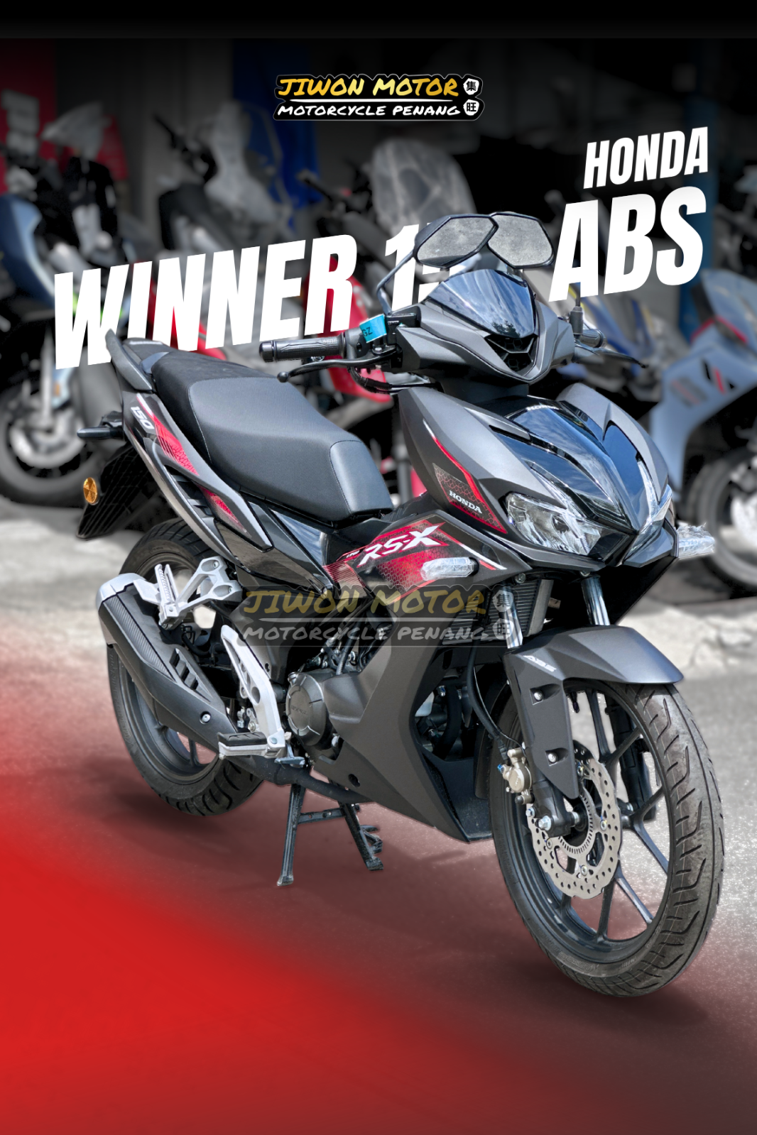 Honda models Winner 150 (5Tahun Warranty)